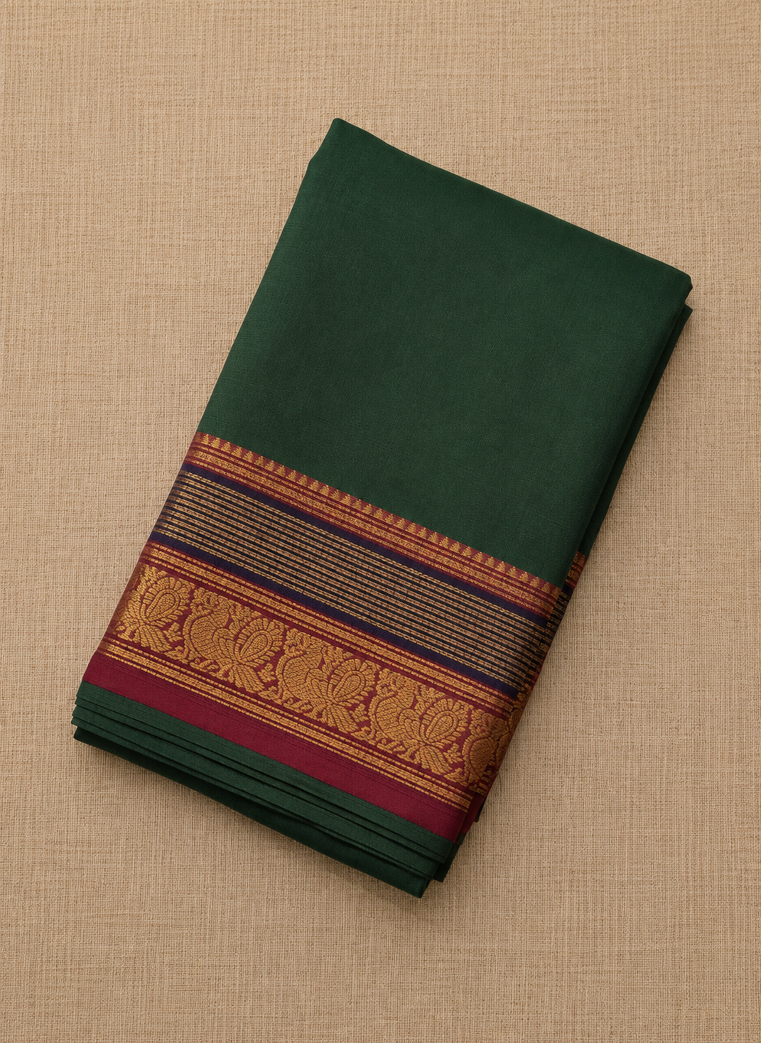 Cotton Kanchi Saree 7