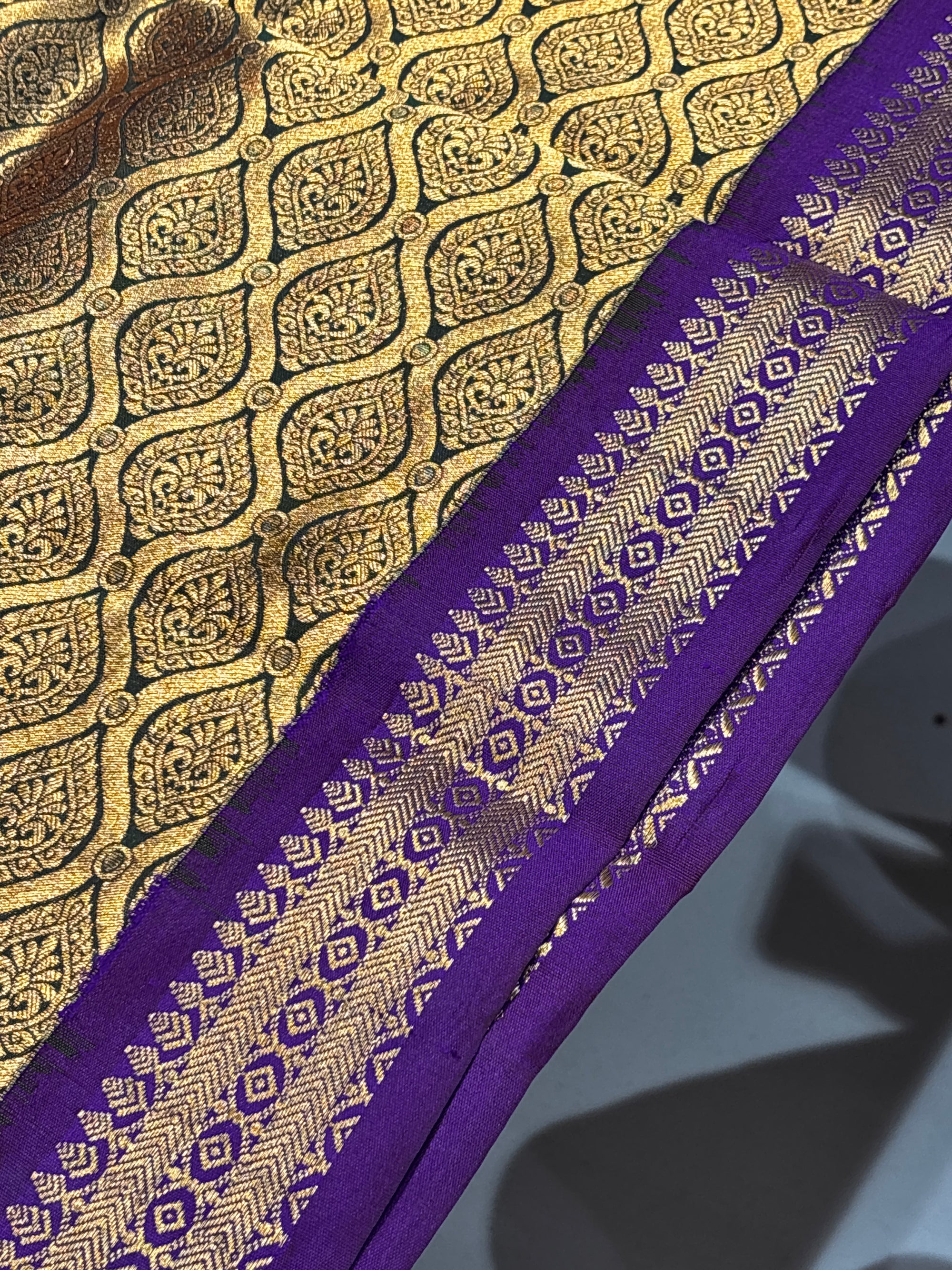 Kanchipuram soft silk with Buttas