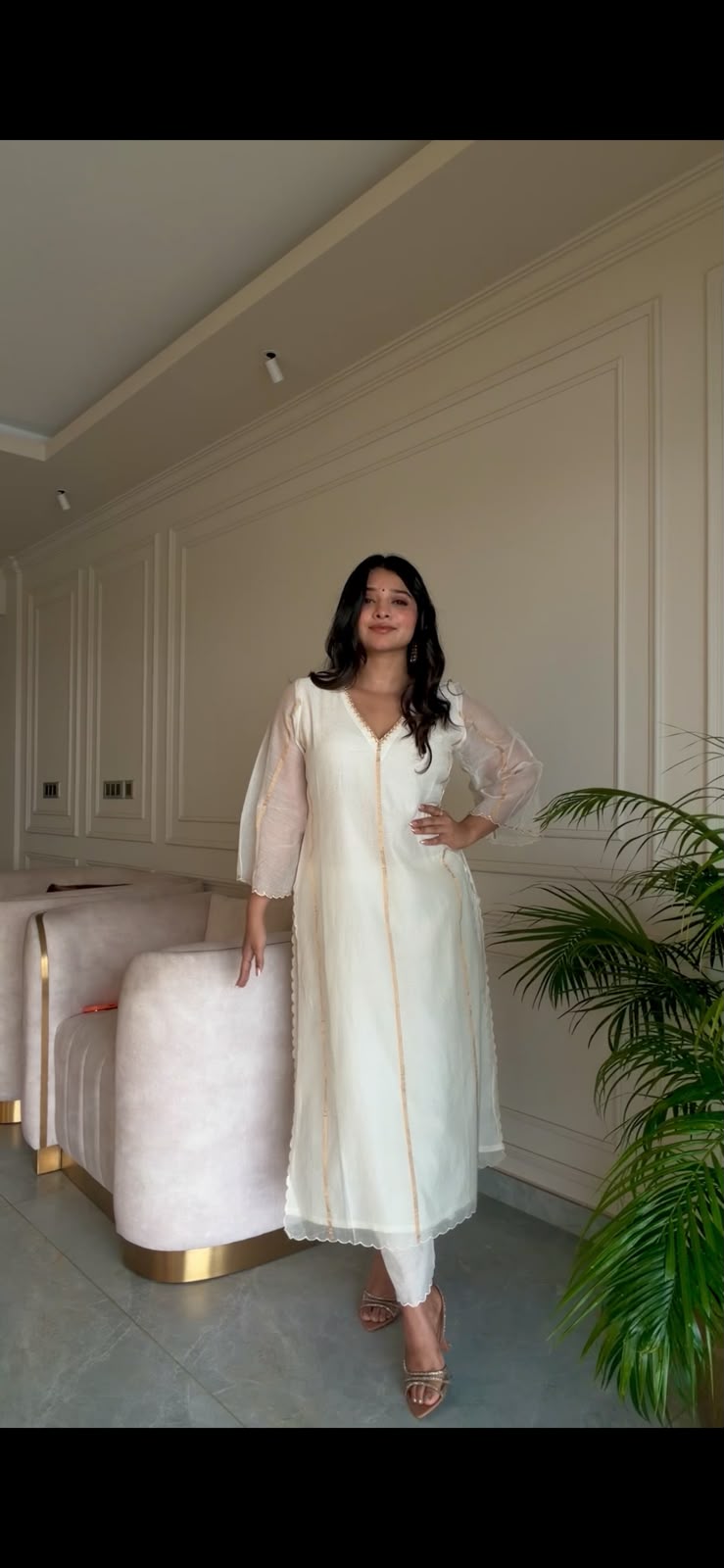 KERALA HANDLOOM SALWAR WITH AARI WORK